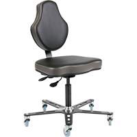 Chaise ergonomique &agrave; inclinaison r&eacute;glable Vega, Mobile, Ajustable Hauteur Meunier Outillage Industriel