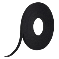 One-Wrap&reg; Fastener Tape, Hook & Loop, 25 yds x 1/2", Self-Grip, Black Meunier Outillage Industriel