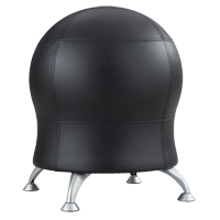 Zenergy Ball Chair, Vinyl, Black, 250 lbs. Capacity Meunier Outillage Industriel