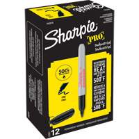 Marqueur permanent Pro, Fin, Noir Meunier Outillage Industriel