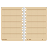 Side-Spiral Notebook, Soft Cover, Tan, 64 Pages, 4-5/8" W x 7" L OQ411 | Meunier Outillage Industriel