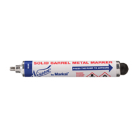 Solid Barrel Metal Marker, Blue, Marker OQ560 | Meunier Outillage Industriel
