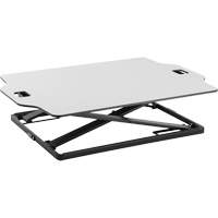 Goya™ Sit-Stand Workstation, Desktop Unit, 20" H x 31" W x 21-1/2" D, White OQ764 | Meunier Outillage Industriel