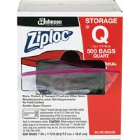 Ziploc&reg; Double Zip Food Storage Bags Meunier Outillage Industriel