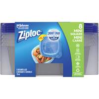 Ziploc<sup>®</sup> Mini Square Food Container, Plastic, 118 ml Capacity, Clear OR135 | Meunier Outillage Industriel