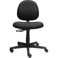 Aspen™ Low Back Posture Task Chair, Fabric, Black, 275 lbs. Capacity OR265 | Meunier Outillage Industriel