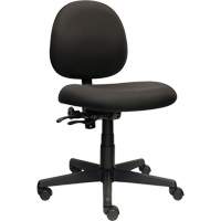 Aspen™ Low Back Posture Task Chair, Fabric, Black, 275 lbs. Capacity OR265 | Meunier Outillage Industriel