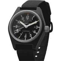 General Purpose Quartz with MaraGlo™ Watch, Analog, Battery Operated, 0.6" W x 1.3" D x 0.4" H, Black OR356 | Meunier Outillage Industriel