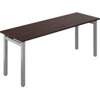 Newland Table Desk, 29-7/10" L x 72" W x 29-3/5" H, Dark Brown OR443 | Meunier Outillage Industriel