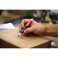Markal&reg; Dura-Ink&reg; Dual Colour Permanent Ink Marker, Black/Red, Bullet Tip Meunier Outillage Industriel