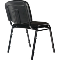 Stacking Chairs, Fabric, 32" High, 250 lbs. Capacity, Black Meunier Outillage Industriel