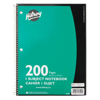 1 Subject Spiral Notebook Meunier Outillage Industriel