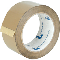 Box Sealing Tape, Hot Melt Adhesive, 1.18 mils, 48 mm (1-22/25") x 100 m (328') Meunier Outillage Industriel