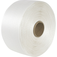 Woven Cord Strapping, Polyester Cord, 1/2" W x 3900' L, Manual Grade PB022 | Meunier Outillage Industriel