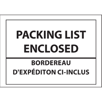 Pochettes pour bordereau d'exp&eacute;dition, 4" lo x 5" la, Style Insertion par l'arri&egrave;re Meunier Outillage Industriel