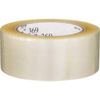 Tartan 369 Box Sealing Tape, Acrylic Adhesive, 1.6 mils, 48 mm (1-22/25") x 100 m (328') Meunier Outillage Industriel