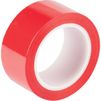 Ruban &agrave; coller rouge, 48 mm (1-22/25") x 66 m (216,5')  Meunier Outillage Industriel