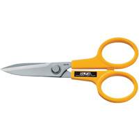 Stainless Steel Scissors , 5", Rings Handle Meunier Outillage Industriel
