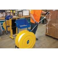 Strapping Dispenser, Polyester/Steel/Polypropylene Straps, 16"/8" Core Dia., 3"/8"/6" Roll Width PE555 | Meunier Outillage Industriel