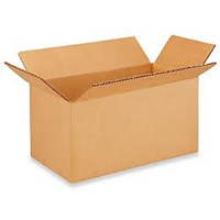 Cardboard Box, 9" x 4" x 3", Flute C PE574 | Meunier Outillage Industriel
