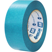 American&reg; Aqua Mask Medium Grade Masking Tape, 18 mm (3/4") x 55 m (180'), Blue Meunier Outillage Industriel