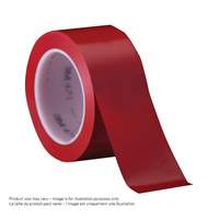 Ruban en vinyle 471, 38 mm (1-1/2") la x 32,9 m (108') lo, 5,3 mils, Rouge Meunier Outillage Industriel