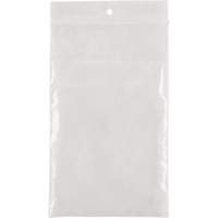 Poly Bags, Reclosable, 5" x 3", 4 mils Meunier Outillage Industriel