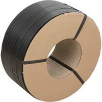 Strapping, Polypropylene, 5/8" W x 6000' L, Black, Manual Grade PF988 | Meunier Outillage Industriel