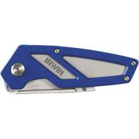 FK 100 Folding Utility Knife, 22 mm Blade, Metal Handle PG026 | Meunier Outillage Industriel
