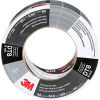 DT8 All-Purpose Duct Tape, 8 mils, Black, 48 mm (2") x 55 m (180') PG118 | Meunier Outillage Industriel