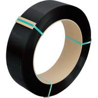 Strapping, Polyester, 1/2" W x 5800' L, Black, Manual Grade Meunier Outillage Industriel