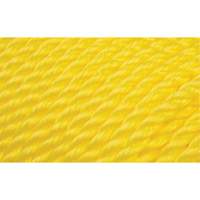 3/8" Braided Yellow Rope, Polypropylene, 630' Meunier Outillage Industriel