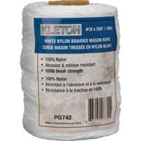 #18 Braided Mason Rope, Nylon, 550' Meunier Outillage Industriel