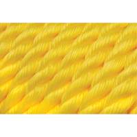 Braided Yellow Rope, Polypropylene, 300' Meunier Outillage Industriel