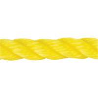 Braided Yellow Rope, Polypropylene, 144' Meunier Outillage Industriel