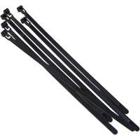 Re-Usable Cable Tie, 14" Long, 50 lbs. Tensile Strength, Black Meunier Outillage Industriel