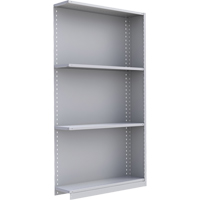 &eacute;l&eacute;ment de rayonnage Interlok, Acier, Sans boulons, Capacit&eacute; 450 lb, 48" la x 88" h x 24" p Meunier Outillage Industriel
