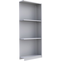 &eacute;l&eacute;ment de rayonnage Interlok, Acier, Sans boulons, Capacit&eacute; 800 lb, 36" la x 88" h x 24" p Meunier Outillage Industriel