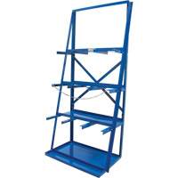 Bar Storage Rack, Vertical, 3 Levels, 36" W x 24" D x 84" H, 3000 lbs. Cap. Meunier Outillage Industriel