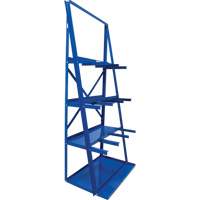 Bar Storage Rack, Vertical, 3 Levels, 36" W x 24" D x 84" H, 3000 lbs. Cap. Meunier Outillage Industriel