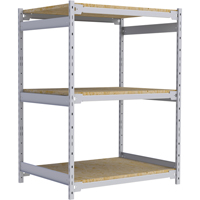 &eacute;tag&egrave;re-classeur de grande largeur, Acier, 3 Tablettes, 42" la x 32" p x 60" h Meunier Outillage Industriel