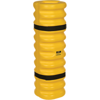 Column Protector, 4" x 6" Inside Opening, 13" L x 13" W x 42" H, Yellow RN041 | Meunier Outillage Industriel