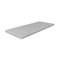 Slotted Angle Shelf, Galvanized Steel, 36" W x 15" D RN153 | Meunier Outillage Industriel