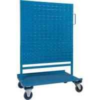 Bin/Pegboard Combo Rack, Double-sided, 38" W x 24-1/2" D x 55" H Meunier Outillage Industriel