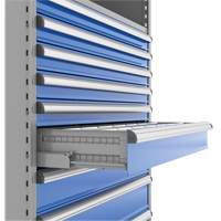 Cabinet d'entreposage à tiroirs intégré Interlok RN763 | Meunier Outillage Industriel