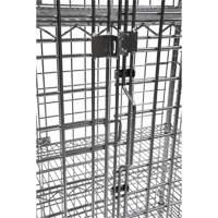 Security Cart, Chrome Plated, 48" x 69" x 24", 500 lbs. Capacity Meunier Outillage Industriel