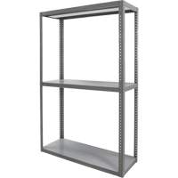 &eacute;tag&egrave;re robuste, Acier, Boulonn&eacute;, Capacit&eacute; 3000 lb, 36" la x 72" h x 24" p Meunier Outillage Industriel