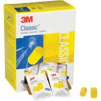 E-A-R Classic Earplugs, Pair - Pillow Pack Meunier Outillage Industriel