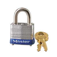 Pin Tumbler Padlock, Keyed Alike, Laminated Steel, 1-9/16" Width Meunier Outillage Industriel