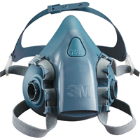 7500 Series Reusable Half Facepiece Respirator, Silicone, Small Meunier Outillage Industriel